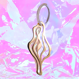 Open image in slideshow, LACUNA key + bag charm
