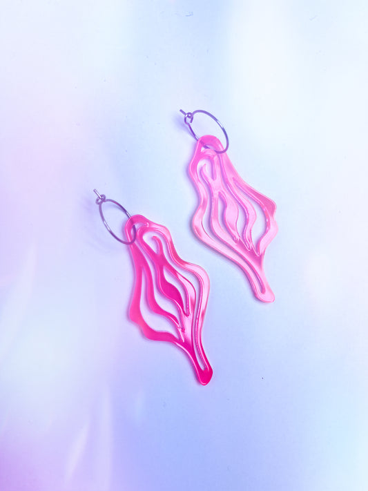 LACUNA ear dangle ACRYL